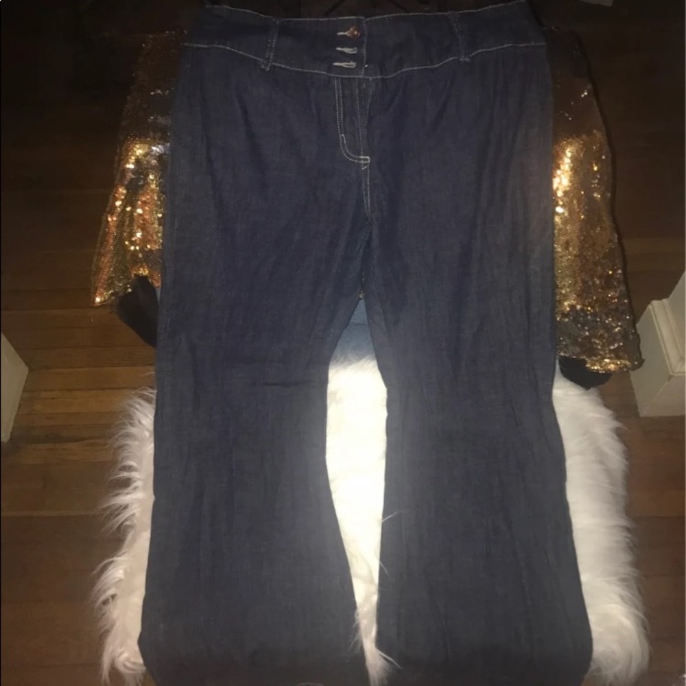 Womens/juniors big bottom jeans